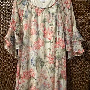 Love Riche Floral Patterned Blouse